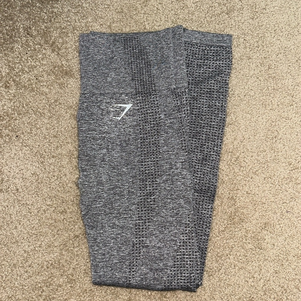 Women’s grey Gymshark leggings. Size S.